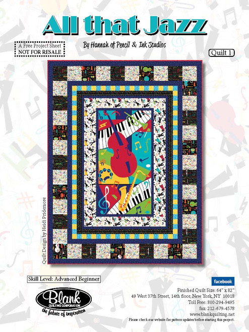 All That Jazz Quilt 1