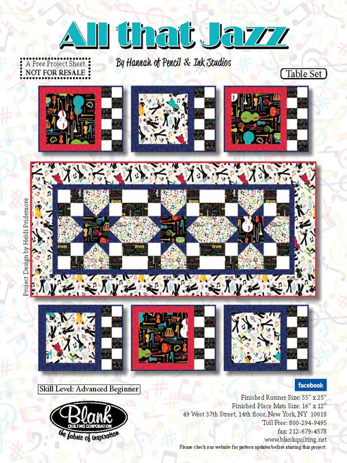 All That Jazz Table Set