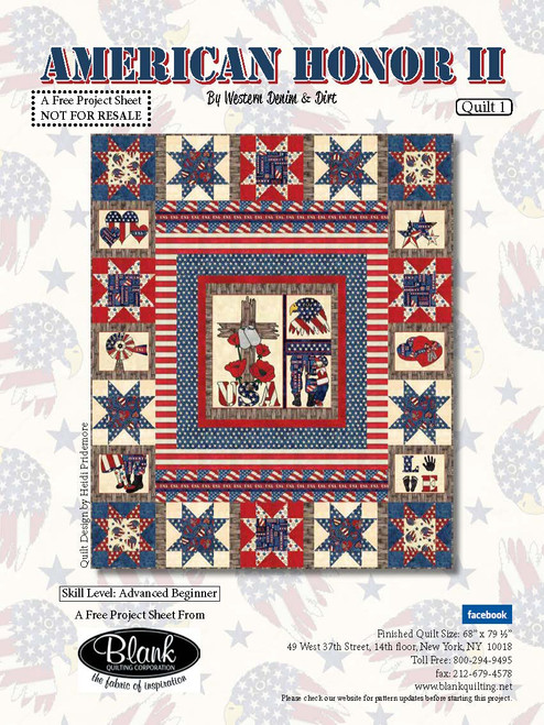 America Honor II Quilt #1