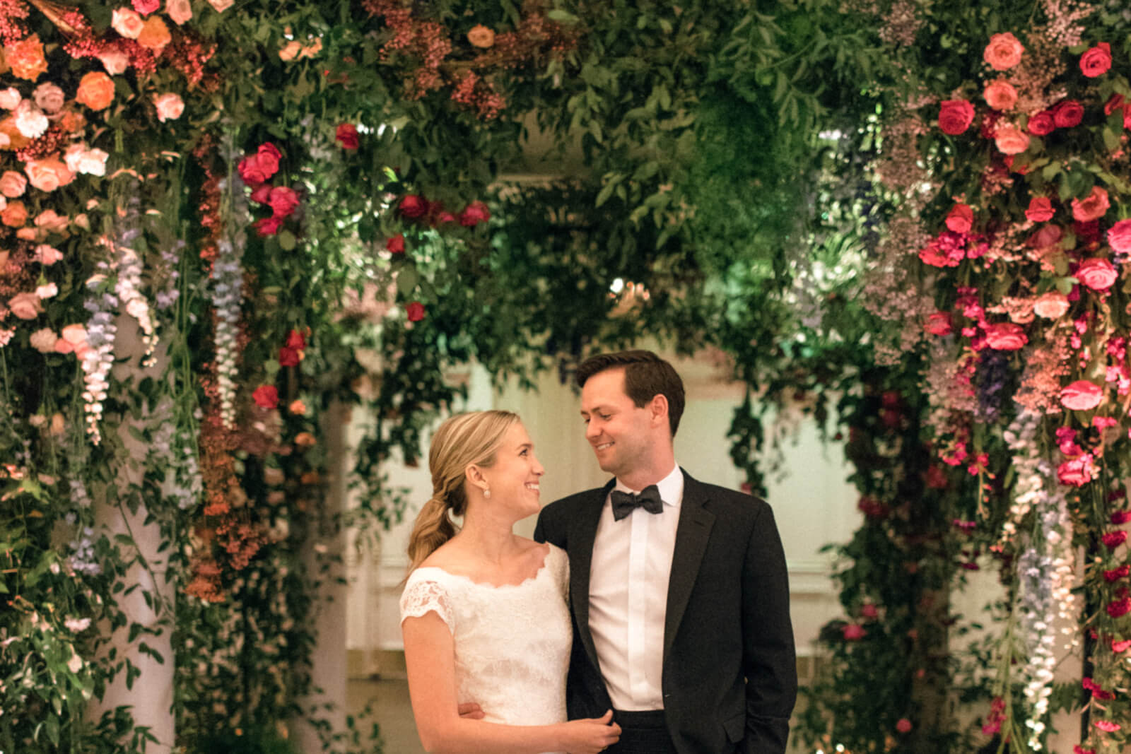 Floor-to-Ceiling Wedding Florals You HAVE to See