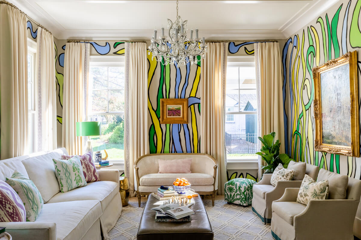 Look Inside This Colorful Belle Meade Home!