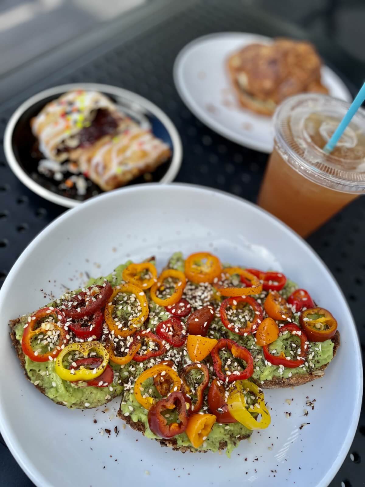 Avocado toast from Black Bear Bread Co. in 30A