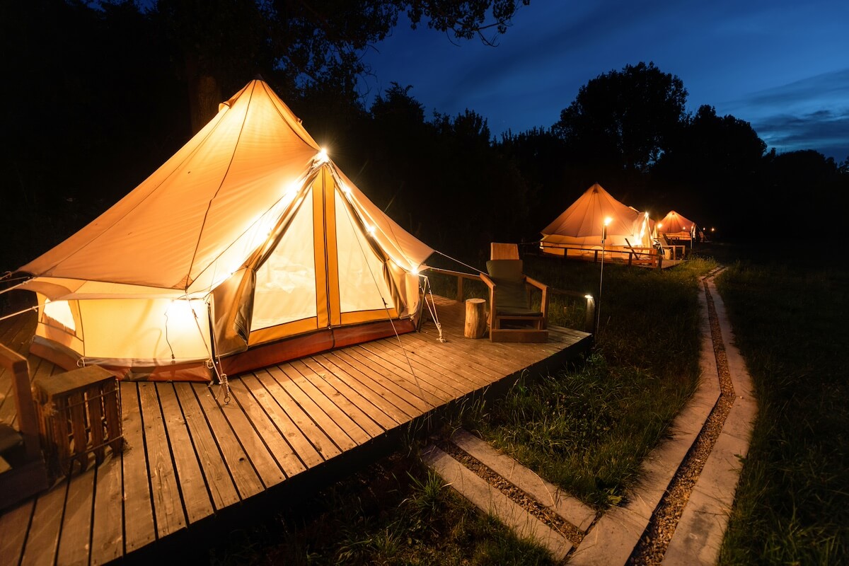 The Top Glamping Destinations in the South