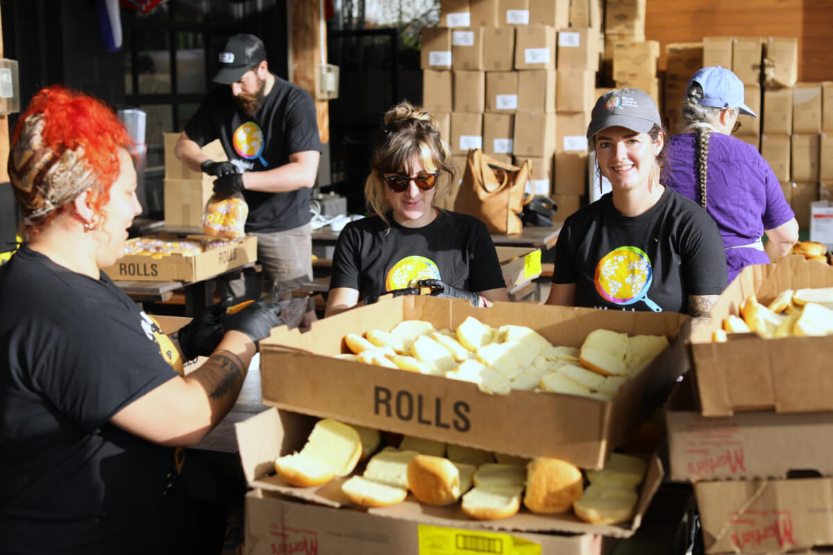 World Central Kitchen is Delivering Food & Water to Hurricane Victims