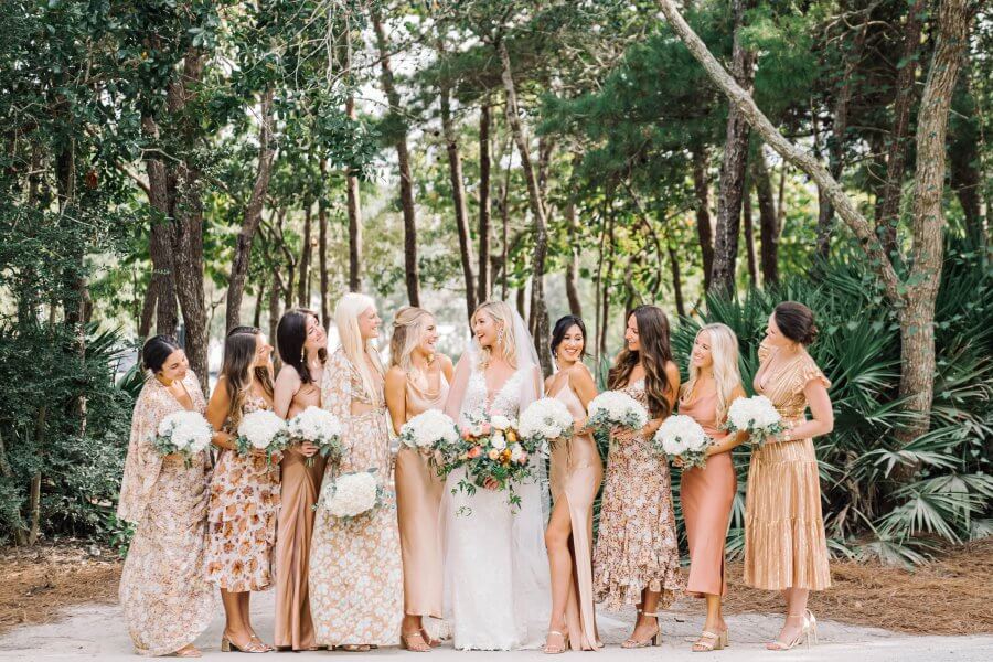 30A Wedding bridesmaids