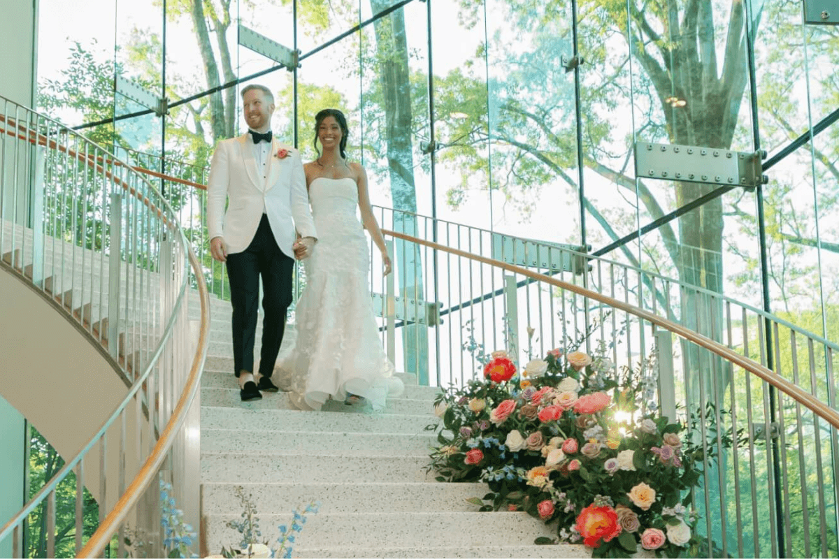 A Serene Summer Wedding at the Birmingham Museum of Art